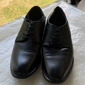 Perry Ellis Portfolio Ultra Foam Classic Black Men's Dress Shoes size 9